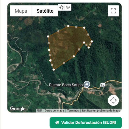 Validación EUDR